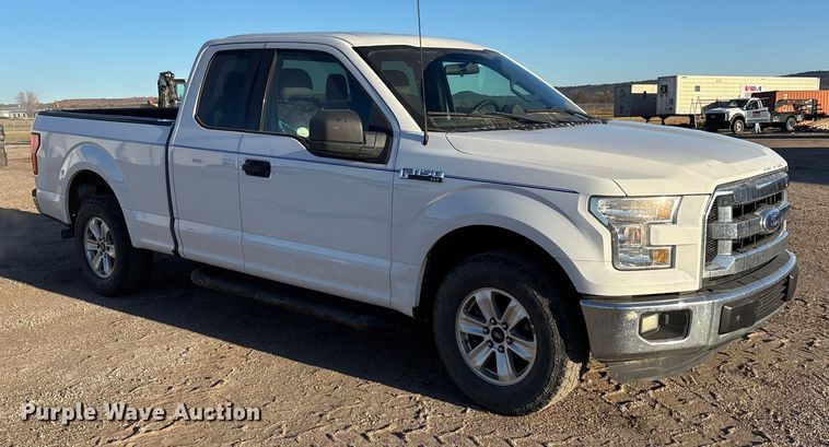 image for item DK0133 2016 Ford F150 SuperCab pickup truck