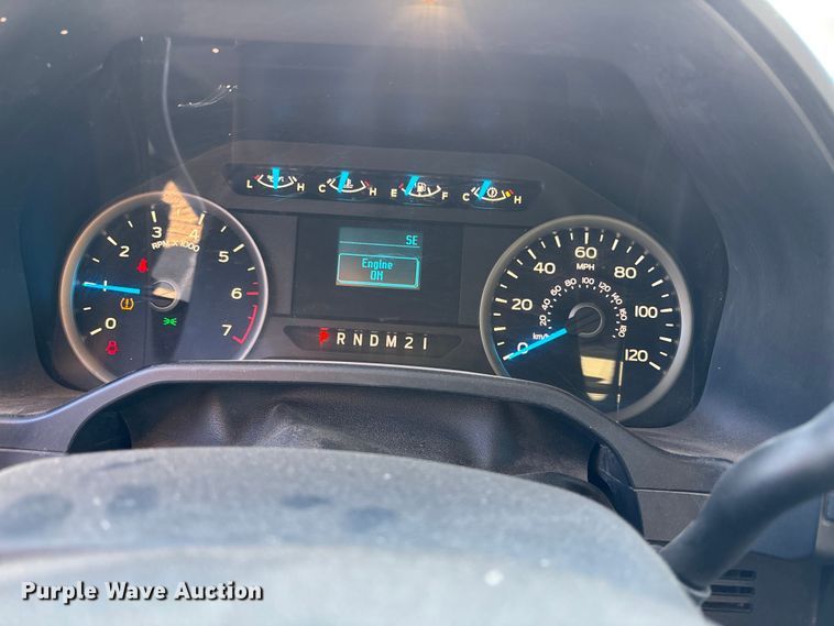 image for item DK0133 2016 Ford F150 SuperCab pickup truck