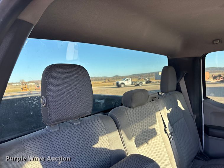 image for item DK0133 2016 Ford F150 SuperCab pickup truck