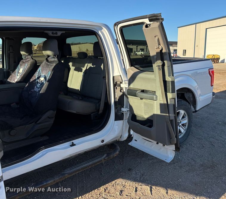 image for item DK0133 2016 Ford F150 SuperCab pickup truck