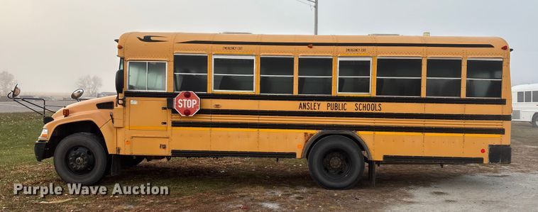 image for item DK0175 2010 Blue Bird school bus