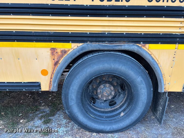 image for item DK0175 2010 Blue Bird school bus