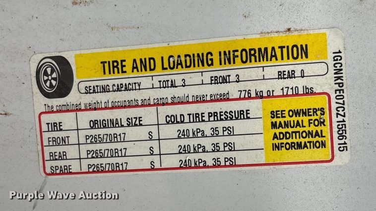 image for item DK0205 2012 Chevrolet Silverado 1500 pickup truck