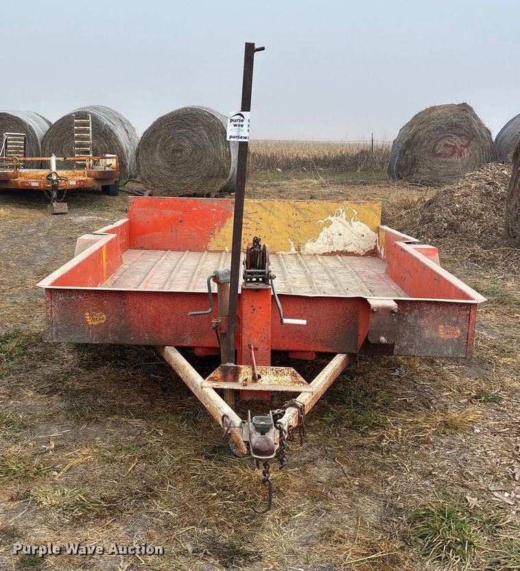 image for item DK0226 Jacobsen tilt deck utility trailer