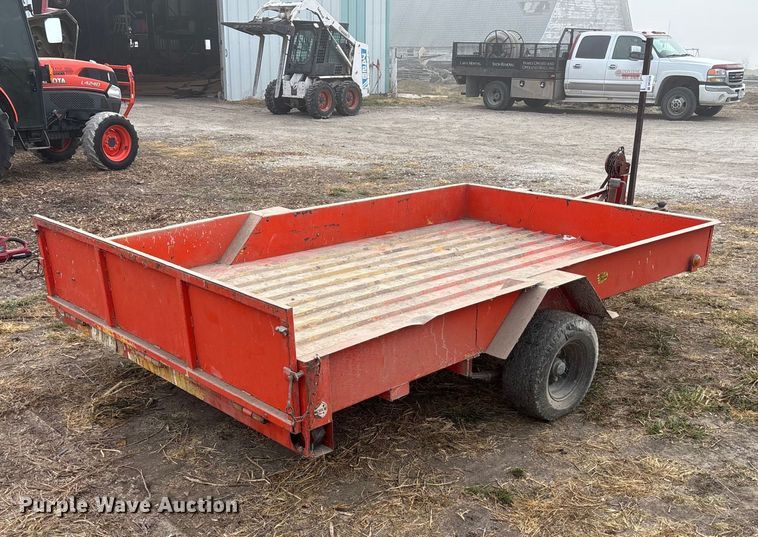 image for item DK0226 Jacobsen tilt deck utility trailer