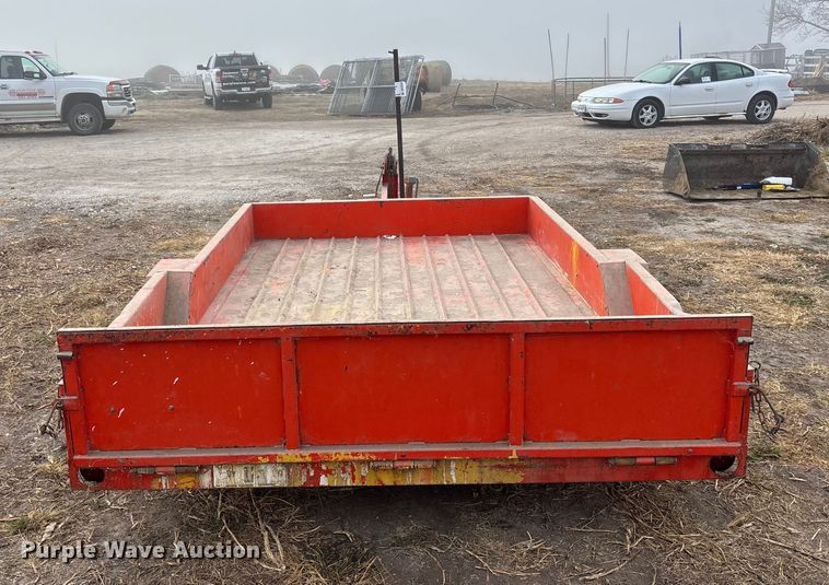 image for item DK0226 Jacobsen tilt deck utility trailer
