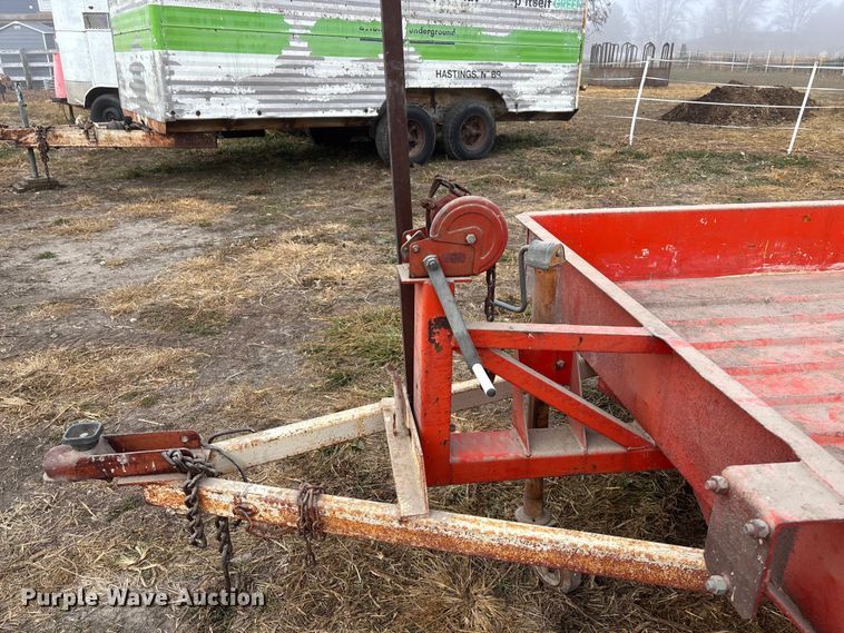 image for item DK0226 Jacobsen tilt deck utility trailer