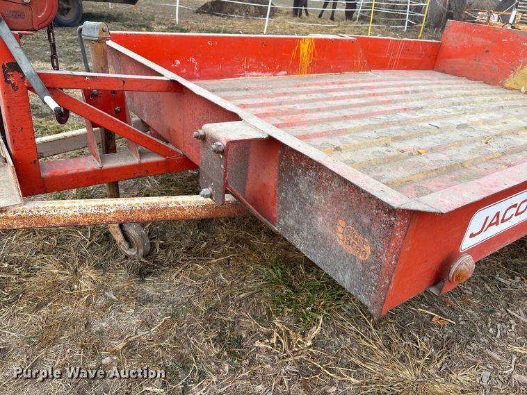 image for item DK0226 Jacobsen tilt deck utility trailer