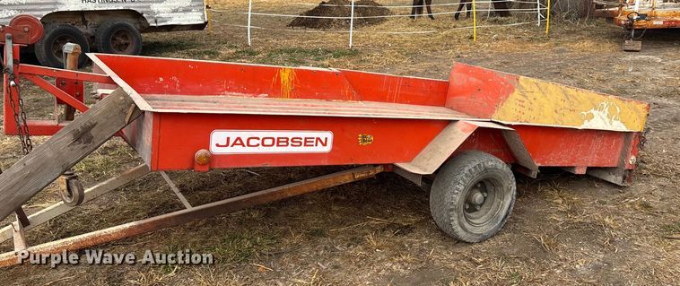 image for item DK0226 Jacobsen tilt deck utility trailer