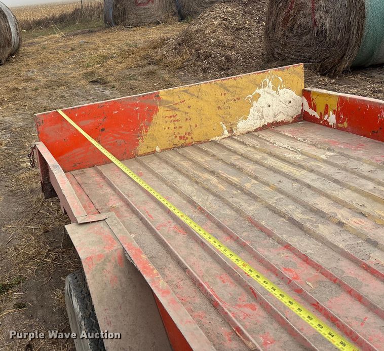 image for item DK0226 Jacobsen tilt deck utility trailer