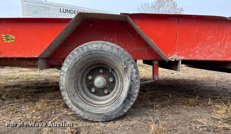 image for item DK0226 Jacobsen tilt deck utility trailer