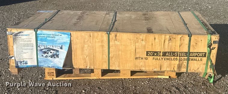 image for item DQ4128 2025 SDLANCH SDLC2030FT carport