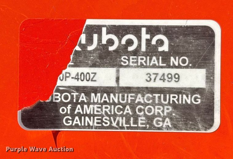 image for item DQ4129 (3) Kubota mower decks