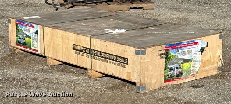 image for item DQ4131 Hurricane carport