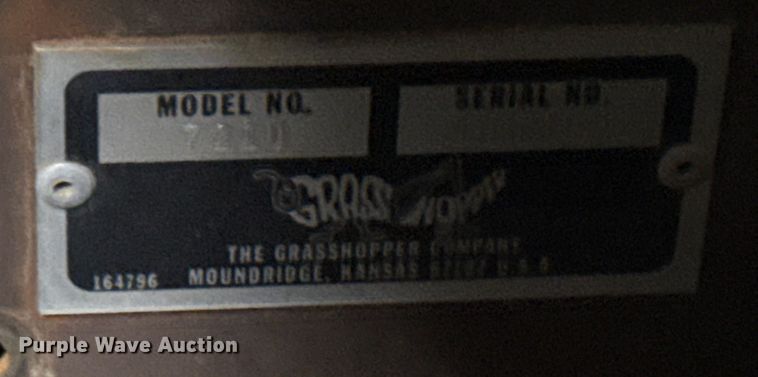 image for item DQ4132 Grasshopper 721D ZTR lawn mower