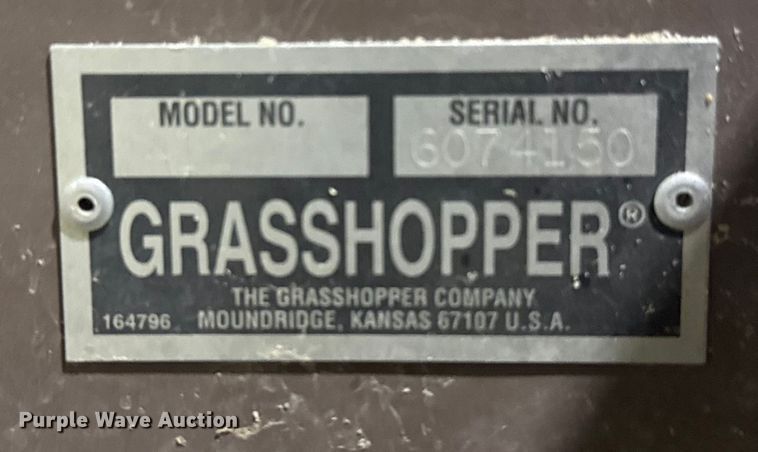 image for item DQ4133 Grasshopper 729 ZTR lawn mower