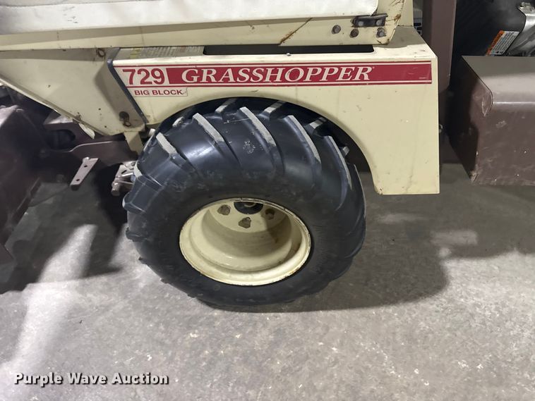image for item DQ4133 Grasshopper 729 ZTR lawn mower