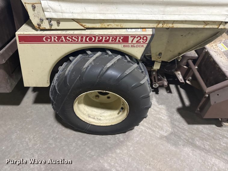 image for item DQ4133 Grasshopper 729 ZTR lawn mower