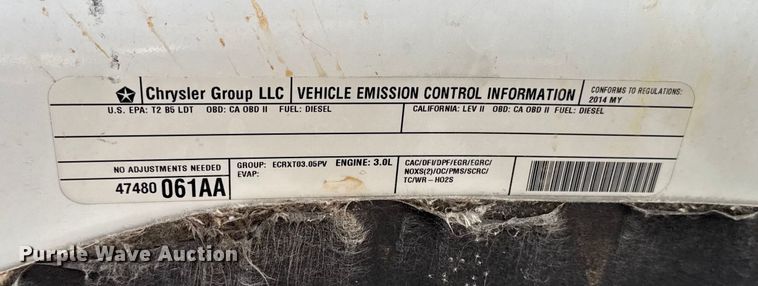 image for item DQ4150 2014 RAM 1500 Crew Cab pickup truck