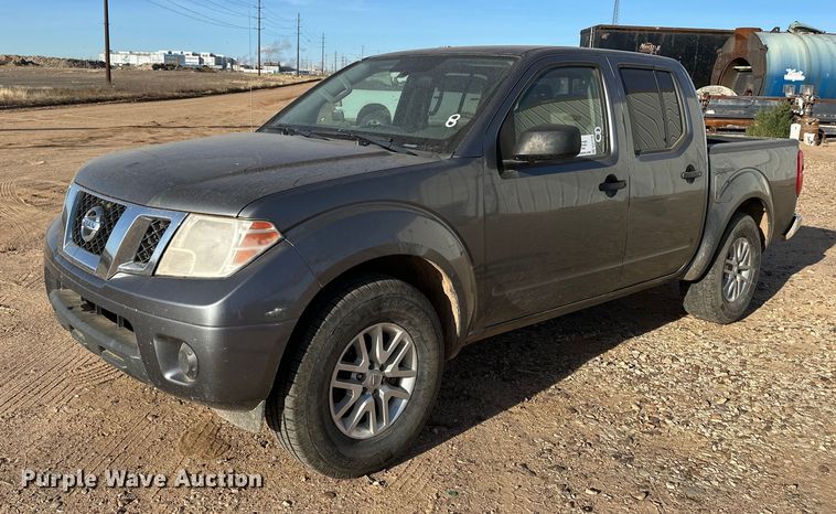 image for item DQ7714 2019 Nissan Frontier Crew Cab pickup truck