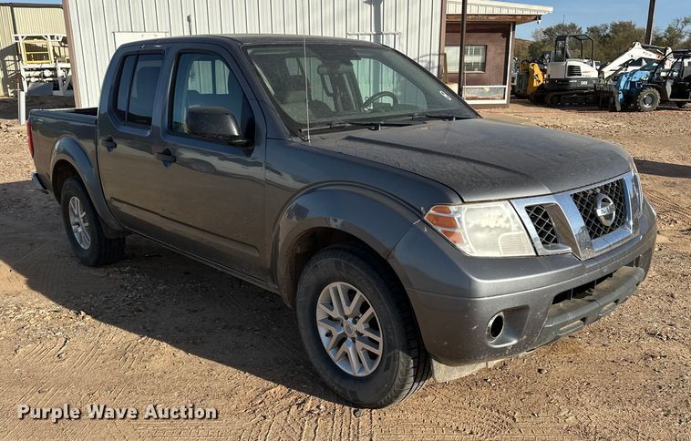 image for item DQ7714 2019 Nissan Frontier Crew Cab pickup truck