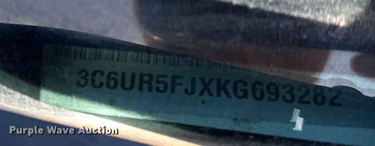 image for item DQ7715 2019 RAM 2500 Crew Cab pickup truck