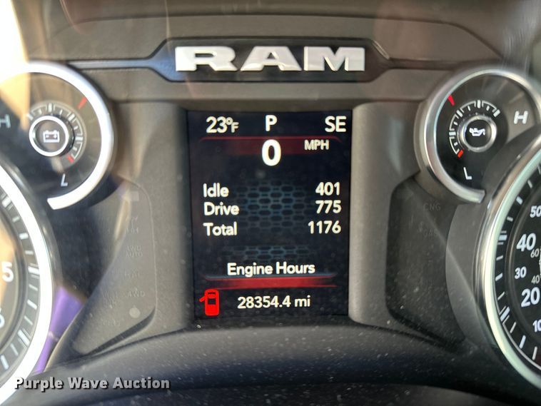 image for item DQ7717 2023 RAM 2500 Crew Cab pickup truck