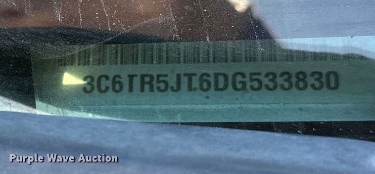 image for item DQ7720 2013 RAM 2500 Crew Cab pickup truck