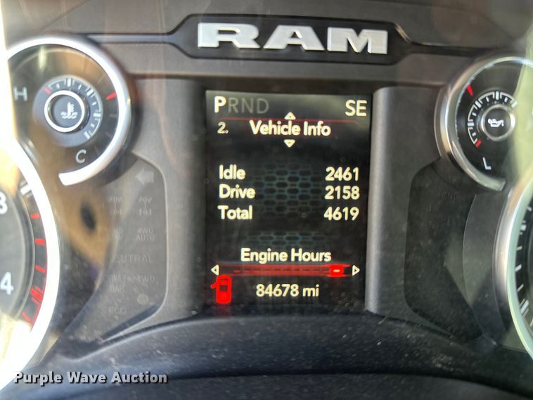 image for item DQ7722 2022 RAM 2500 Crew Cab pickup truck