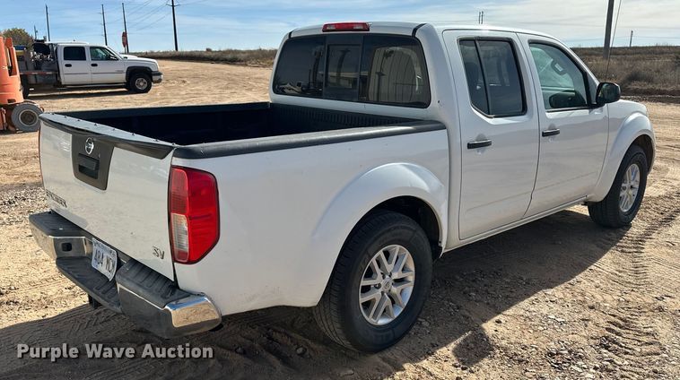 image for item DQ7723 2018 Nissan Frontier Crew Cab pickup truck