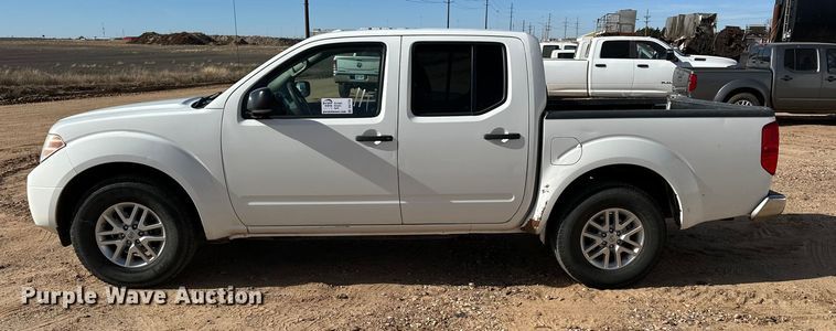 image for item DQ7723 2018 Nissan Frontier Crew Cab pickup truck