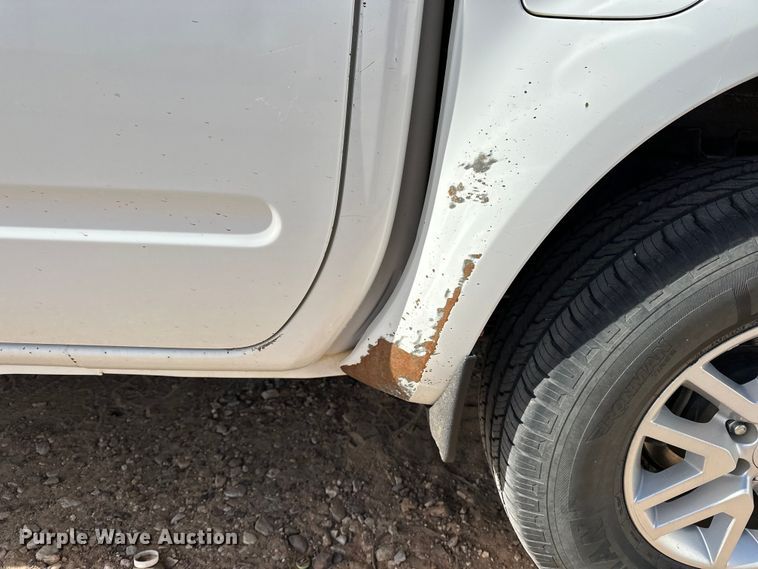 image for item DQ7723 2018 Nissan Frontier Crew Cab pickup truck