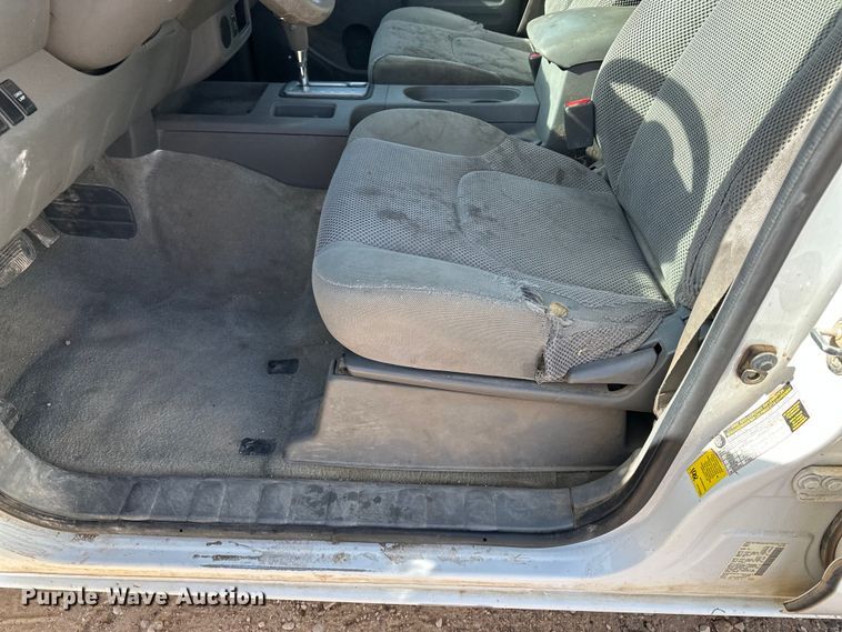 image for item DQ7723 2018 Nissan Frontier Crew Cab pickup truck