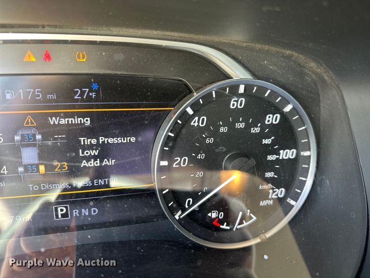 image for item DQ7726 2023 Nissan Frontier Crew Cab pickup truck