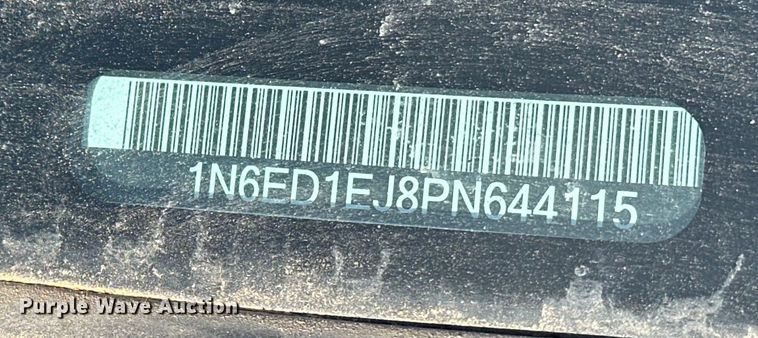 image for item DQ7726 2023 Nissan Frontier Crew Cab pickup truck