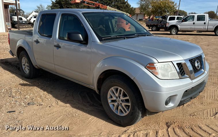 image for item DQ7728 2019 Nissan Frontier Crew Cab pickup truck