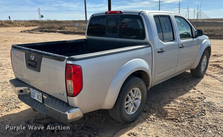 image for item DQ7728 2019 Nissan Frontier Crew Cab pickup truck