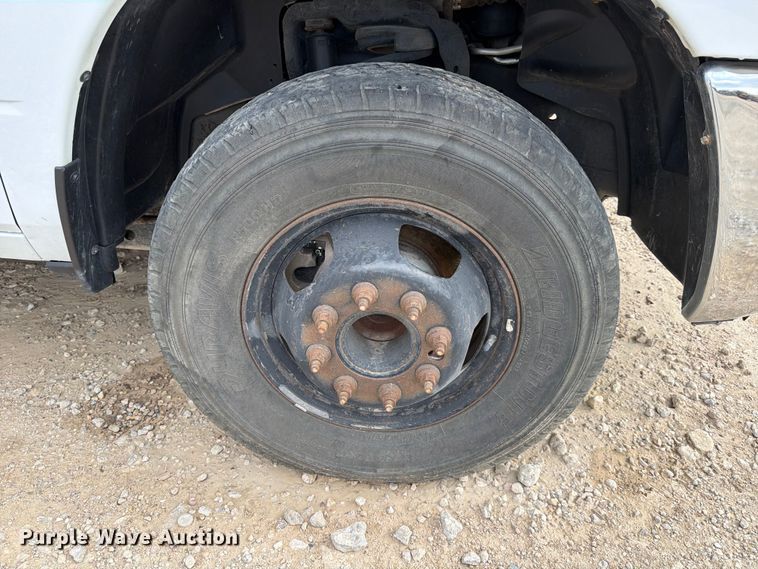 image for item DX5882 2022 RAM 3500 flatbed truck