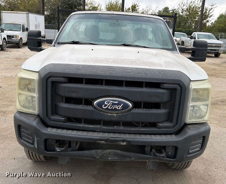 image for item DX5892 2012 Ford F350 Super Duty flatbed pickup truck