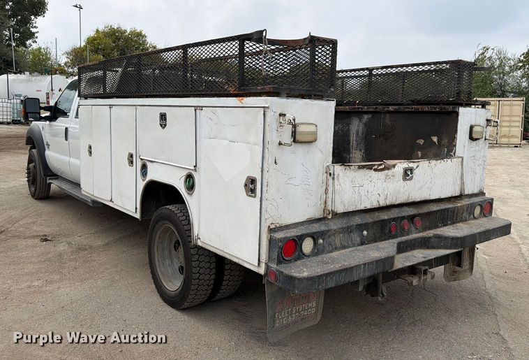 image for item DX5893 2015 Ford F450 Super Duty Crew Cab utility / service truck