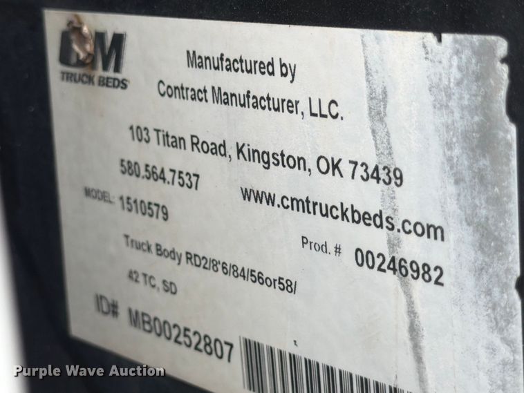 image for item DX5895 2019 Ford F250 Super Duty Crew Cab flatbed pickup truck