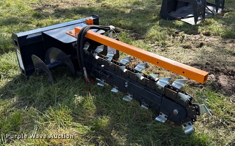 image for item DY8395 2025 Wolverine TCR-12-48H skid steer trencher