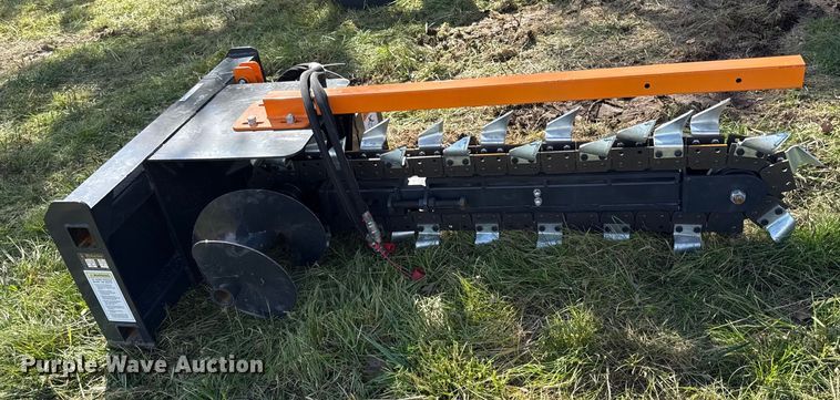 image for item DY8395 2025 Wolverine TCR-12-48H skid steer trencher