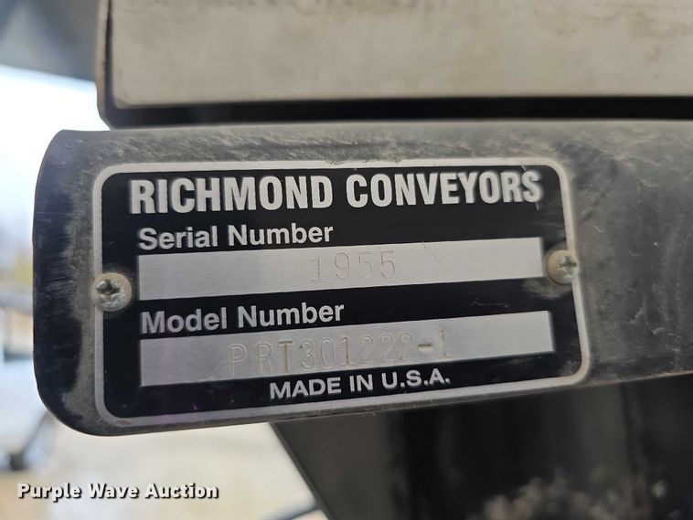 image for item DZ3586 Richmond  1957 shingle conveyor bed