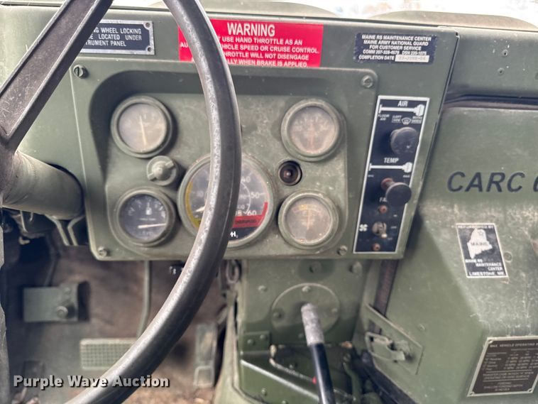 image for item EA2015 2004 AM General M998 SUV