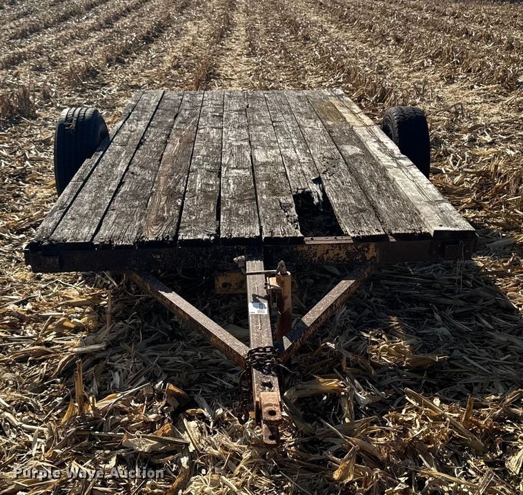 image for item EA2038 Shop built utility trailer