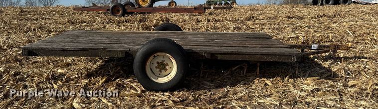 image for item EA2038 Shop built utility trailer