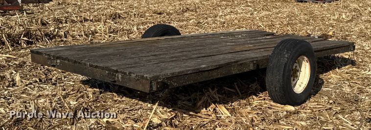 image for item EA2038 Shop built utility trailer