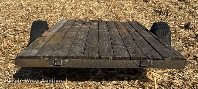 image for item EA2038 Shop built utility trailer