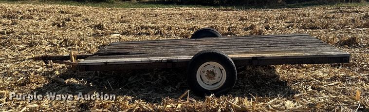 image for item EA2038 Shop built utility trailer